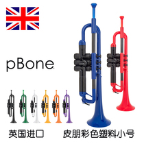 UK pTrumpet Pippen plastic trumpet Musical instrument Brass instrument B-down trumpet Beginner exam