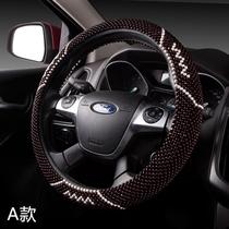 Cliff steering wheel cover wooden beads 0 8 blood sandalwood African lobular red sandalwood bead steering wheel cover sweat and breathable