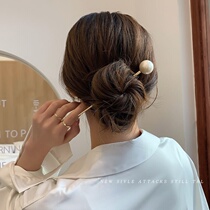 Hairpin Daily Joker Temperament Metal Pearl hairclip Simple Modern Headwear Hairpin Hairpin Hairpin Hairpin Hairpin