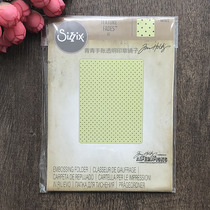 Sizzix monolithic A2 size handmade background texture fades embossing folder