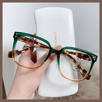 Anti-blue light old flower mirror womens fashion ultra light high definition old mans old light glasses upscale brand for older men