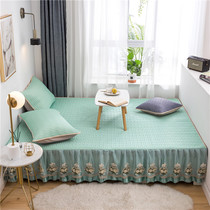 Summer Ice Silk Tatami Bed Sheets Non-slip Pit Cover Large Kang Single Kang Mat bed Quilted Bed Cover Quilted Bed Cover Three Sets Customised