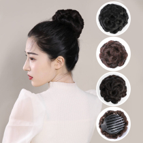 Wig hairclip female head hairclip back head grab clip flower head large Korean elegant temperament mother headdress