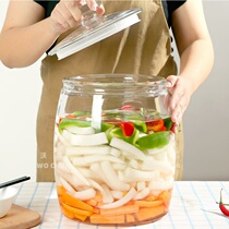 New jars sugar jars glass products marinated packaging sealed bottles spicy pickled Chili kimchi jars