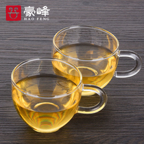 Haofeng thickened heat-resistant high temperature glass tea set household simple kung fu tea maker transparent teapot tea cup