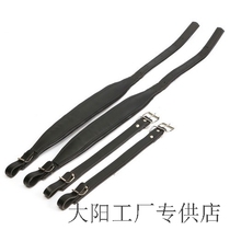 Accordion buckle Accordion Strap Accordion Strap 80-96-120-Bes-thick double leather head