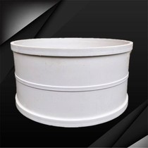 PVC drain pipe straight sleeve 200 250 400 large diameter joint pipe hoop exhaust pipe pipe pipe