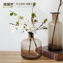Appendanne Tree Micro Dream Glass Vase Living Room Home Decoration Pint Table Vase Soft-mounted Handicraft Furnishing Hem