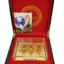 American Hsus Caterpillar Fungus Tibet Nata Selected Caterpillar Fungus 20g Boutique Gift Box Dress