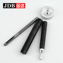 Four-pin installation tool down jacket jacket jeans dark clasp hand knock installation abrasive tool button button button button tool