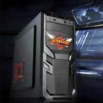 New computer main case ATX large case desktop box with large medium and small motherboards with back line carbon black hardware