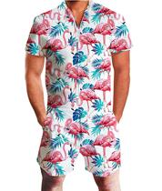 Men Jumpsuit Summer Playsuit Overalls Casual One Piece pants