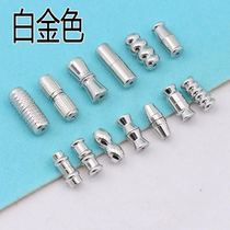 925 Silver hand chain buckle buckle sub joint repair diy hand string accessories wear string pearl necklace thread screw buckle