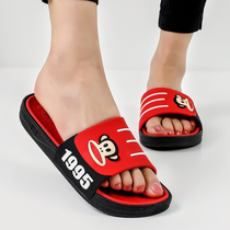  Home indoor slippers womens summer bathroom bath non-slip thick bottom Korean version of the couple wear fashion household slippers outside men