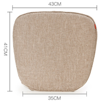 Student cushion chair cushion breathable home chair cushion cushion belt detachable dining chair cushion thick butt pad