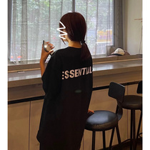 Short Sleeve T-shirt Women Loose ins Tide oversize2021 Summer Harajuku Wind Half Sleeve chic Vintage Harbor Top