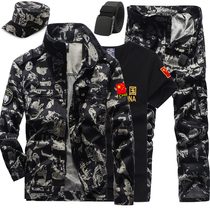 Black Hawk camouflage suit suit men and women military industry summer thin military special forces uniforms wear-resistant full set tide