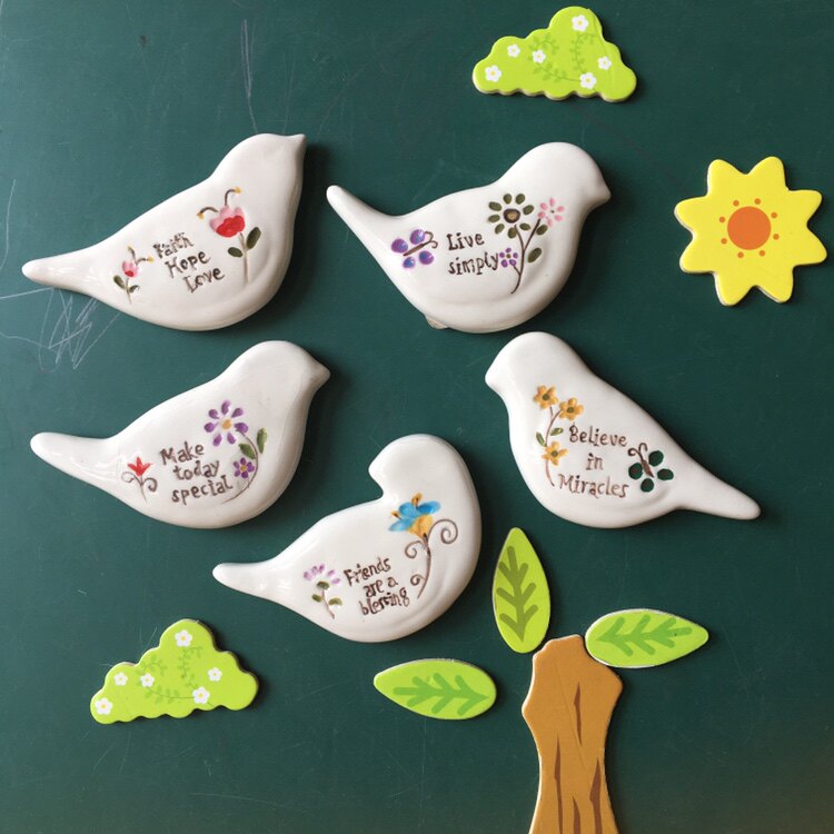American rural style European-style ceramic small bird fridge with single price-only random hair pursuit perfect for the perfect person