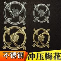 Thickened 3111 plum stamping flowers stainless steel decorative accessories stainless steel doors and windows flower stamping flowers 201304