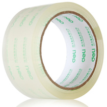 Office supplies Deli 30203 sealing tape 48mm*60Y transparent tape Packing tape Sealing tape Sealing tape Transparent tape packing tape Large tape