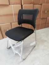 Mesh office computer chair summer breathable back hollow breathable comfortable strong and durable thick steel pipe chair