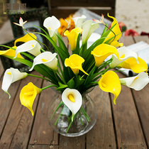 Mini touch Calla Lily set home decoration PU fake flower overall floral simulation flower