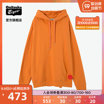 Onitsuka Tiger Tiger official website New hooded pullover loose sweater 2183A285