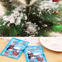  10pcs lots fake magic instant snow fluffy super absorbant de