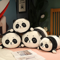 Cute panda wool suede toy Staying Cute Super Soft Cloth Doll Doll Holding Pillow Paparazzi children bed for long pillows
