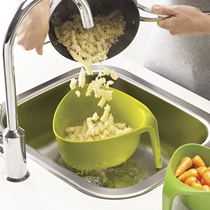 British Joseph Joseph New colorful light water filter Washing dish drain basket Kitchen supplies