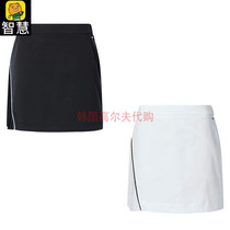 South Korean J LINDEBER golf suit 21 autumn golf minimalist sport plexeme skirt half-body short dress
