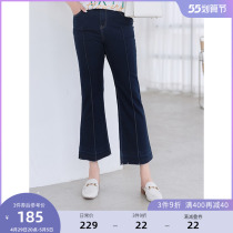 MSShe big code womens dress 2022 new summer clothes fat mm minimalist Fur Edge Microlapure Color 90% Jeans