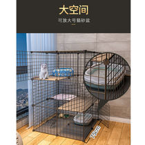 Cat cage special three-layer home double-layer cat cage luxury cat Nest Villa kitten cage cat supplies pet