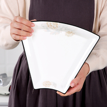 Ceramic Dishes Dish Home Creative Personality Eating Bowls DISH SUIT REUNION NIGHTLY PARTY PARQUET CUTLERY SINGLE