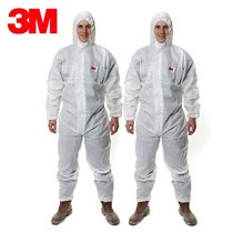  3M4515 one-piece hooded protective clothing 4535 dust-proof clothing spray paint laboratory disposable 4510 chemical-proof clothing to fight drugs