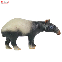 Safari park simulation big anteater model Asian tapir Plastic animal world Children boy science and education toys