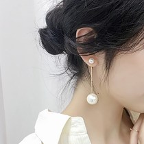 Large face suitable earrings Earrings Round face suitable square face temperament Advanced atmosphere Niche design sense earrings new