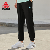 Peak pants mens autumn thin ankle-length pants 2021 New toe closure breathable running sports casual pants