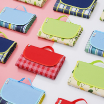 Picnic mat Moisture-proof mat Outdoor portable padded waterproof outing ins Wind picnic cloth cooking spring outing lawn mat