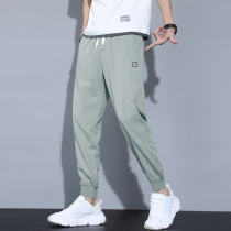 2021 new sports pants spring and autumn joker loose pants men Korean fashion trend ankle-length pants bunch feet casual trousers