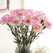 March 8 high simulation flower carnation living room fake flower decorative flower arrangement silk flower table flower teachers day gift