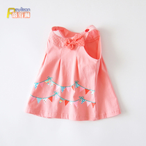 Clearance girl baby dress summer clothes 0-1-3 years old children summer dress baby strap dress Foreign Princess