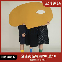 19SS spot Bonne Maison French abstract art niche literature Randy cotton socks pure color socks