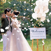 Travel photo outdoor photography exhibition stand hand-held Board fashion creative photo studio photo easel forest wedding scene props