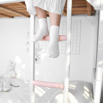 Thickened upper bunk warm and antifreeze staircase ladder dormitory student dormitory non-slip foot pad