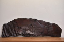 Wooden plaque) Kanban) Pine tree map full of weight