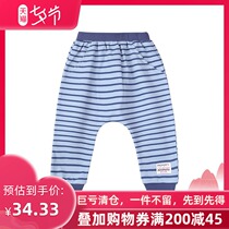Xiaomi Mi spring and autumn new boys  pants childrens baby big PP pants casual pants baby sports pants rubber band belt