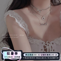  Stunning everyday 3 dress with wind inlaid drilling butterfly multilayer chain choker fashion neck chain neck ornaments