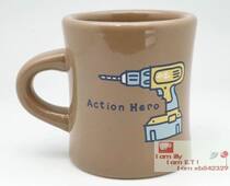 Foreign Trade Boutique Mark Cup Standard American Mark Cup Life Color Coffee Cup 24