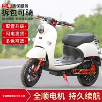 Little Turtle king 120V integrated warehouse explosion-proof electric motorcycle 72V96V adult pedal battery car high-speed electric motorcycle